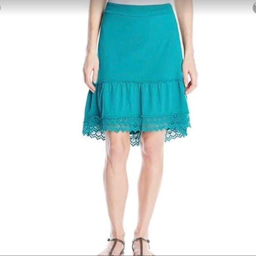 NWT $65 Prana | Organic Cotton Laine Skirt in Sea Green